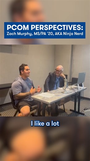 From taking notes to becoming a medical education resource! PCOM Alumni Zachary Murphy, MS/PA ’20, joined President Feldstein on the latest PCOM Perspectives episode to share the origin story of Ninja Nerd and discuss the future of hybrid medical education! Click the link to listen! 🎙️ https://podcasts.apple.com/us/podcast/pcom-perspectives/id1405601130 | Philadelphia College of Osteopathic Medicine