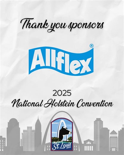 There are just THREE DAYS until National Holstein Convention kicks off and we couldn't have pulled it off without all of our amazing sponsors! 🚂🐄 Get ready for an udderly amazing time in St. Louis! See you soon! 🌟 #NationalHolsteinConvention #MeetMeInStLouis | Holstein Association USA