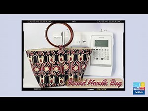 DIY Batik Round Handle Bag | PDF Pattern For FREE
