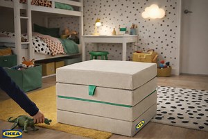 IKEA : voici le pouf dépliable qui va remplacer votre lit et sauver vos petits espaces