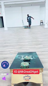 Target practice 🎯 if you stay ready you don’t have to get ready when your time come #americancornholeleague #acl #cornhole #viral #airmail #targetpractice | Adrian Johnson Official