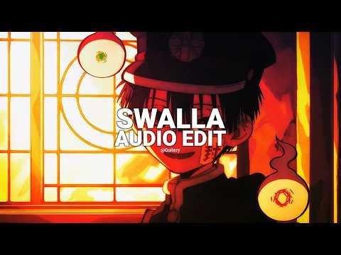 swalla (sped up) - jason derulo ft. nikki minaj & ty dolla $ign [edit audio]