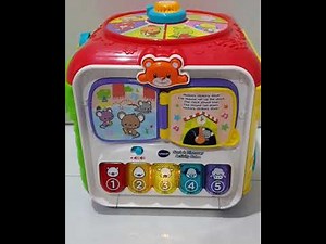 Vtech sort and discover activity cube part 2