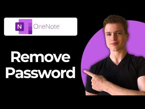 How To Remove Password From A Section In OneNote (Best Method)