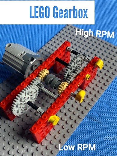 LEGO Technic 3 Speed Gearbox Explained