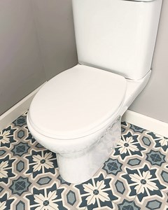 DIY Toilet Flooring! | Crafty Panda