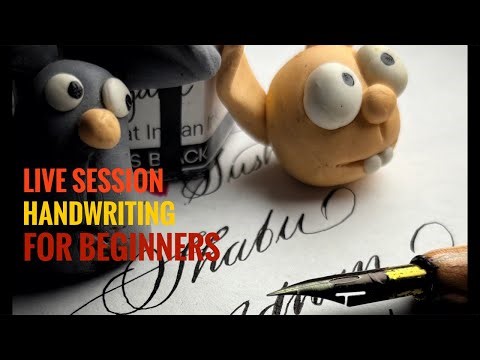 Handwriting practice for beginners