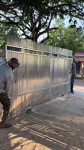 466K views · 4.5K reactions | Techniques To Install Sliding Gate | Daily Works CVR | Facebook