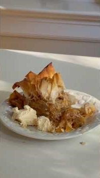 Apply Phyllo Custard Pie 🍎🥧