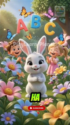 🐰 ABC Song with Bunny | Fun Learning Song for Kids | Educational Cartoon