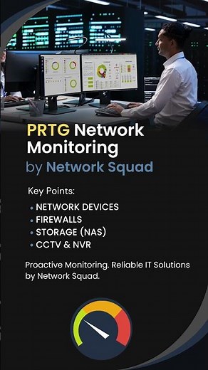 PRTG Network Monitoring by Network Squad