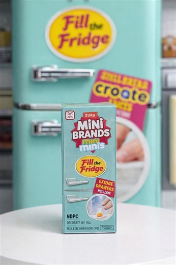 Mini Brands Fridge Display Box | Toy Food Collectors | Handmade Mini Decor Organizer - Etsy