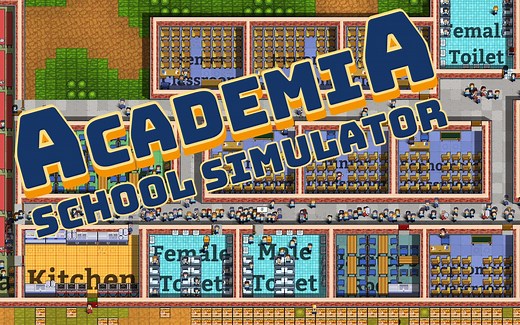 学校模拟器 #3 终于有学生毕业了！（Academia : School Simulator 试玩）