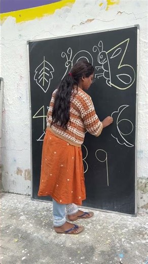 How To draw Easy Animal drawing Use 1 to 9 part 1 #shorts