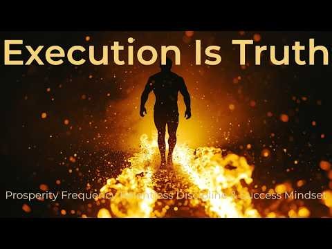 Execution Is Truth ⚡ Motivational Hip-Hop Song for Discipline, Action & Success Mindset