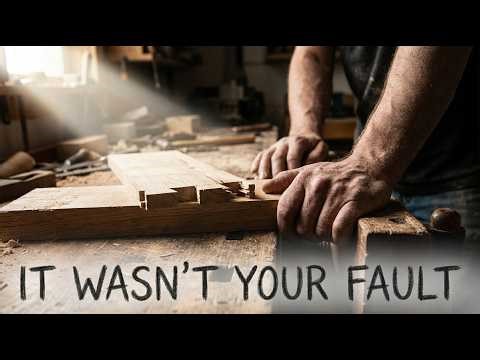 If You've Ever Blamed Yourself for a Failed Woodworking Project — Watch This First