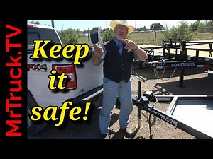 Protect Your Truck Tailgate with Trailgate: Say Goodbye to Trailer Jack Damage. Stop trailer theft