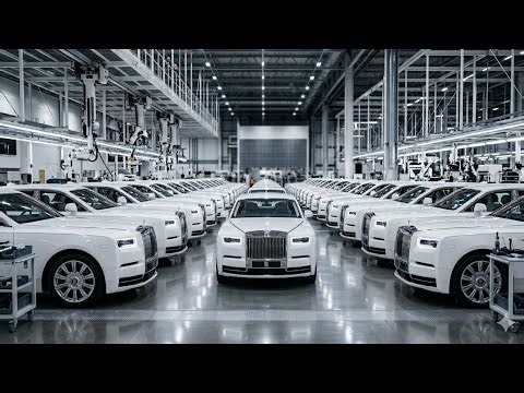 Rolls-Royce Car Manufacturing Process: How a 500000$ Luxury Car are made (Factory Full Process)