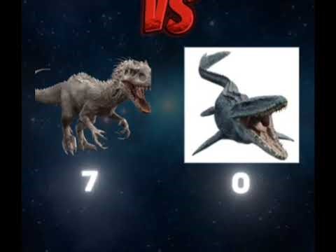 indominus vs mosasaure
