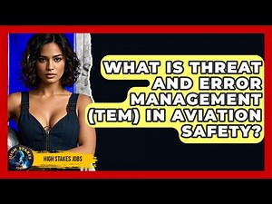 What Is Threat And Error Management (TEM) In Aviation Safety? - High Stakes Jobs