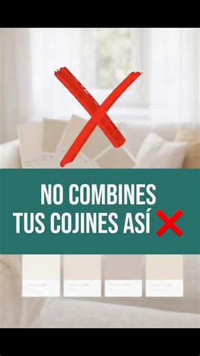 👉 La combinación de cojines que cambia tu sofá