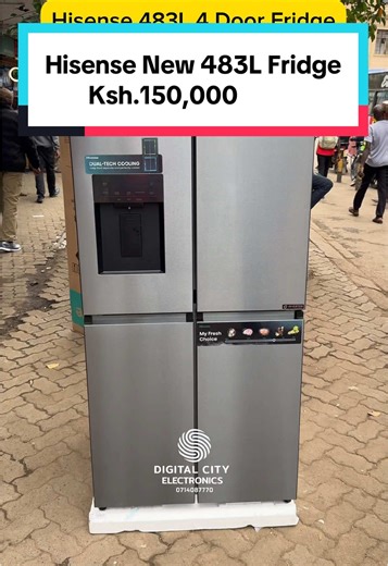 Hisense 483L 4 Door Fridge Overview and Features