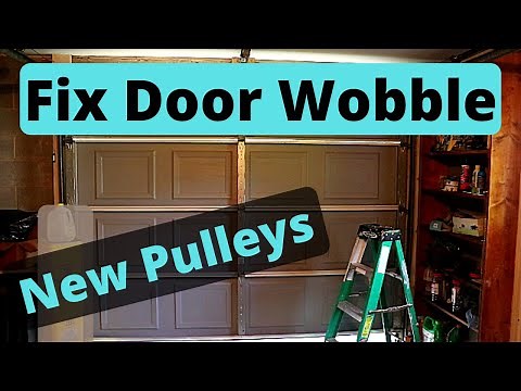 How to Fix a Garage Door - Pulley Replacement