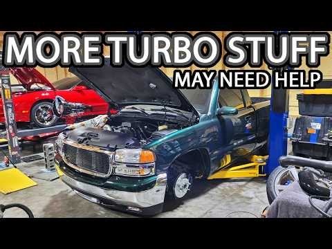 More Parts Installed on the Trick Turbo Slammed Sierra (May Need Some Help)