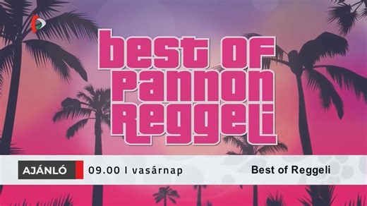 Best Of Pannon Reggeli - az elmúlt hét legjobb pillanatai a Pannon Rádióban. Ha lemaradtál a hét legjobb sztorijairól, akkor hallgass bennünket vasárnaponként 9-től délig a 91,5-ön! Best Of Pannon Reggeli - Aki lemarad, kimarad. | Pannon RTV