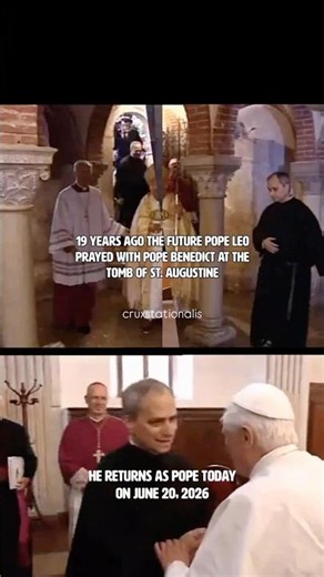 Pope Leo’s historic visit to the Tomb of Saint Augustine