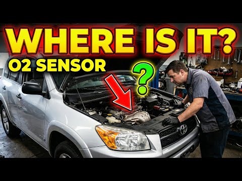 Where Is O2 Sensor On 2011 Toyota Rav4