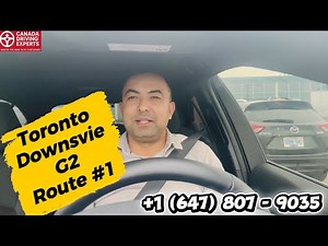 Downsview G2 Road Test Route #1 (November 2025)