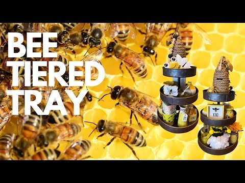 🐝 BEE Tiered Tray DIYS & Hacks (Dollar Tree & Dollar General)