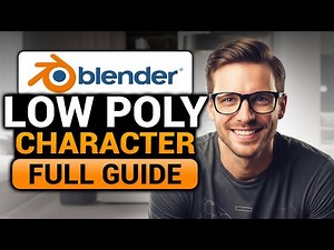 Low Poly Character Blender (BEST FULL GUIDE) | Blender Low Poly Character | NO Yapping, To The Point