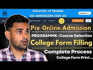 how to fill mumbai university admission form 2025?
