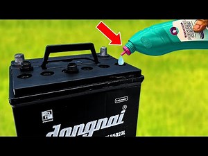 🔥🔥 Make Your Battery Last Forever! Genius Trick to Revive Old Batteries Like New! 😱🔋