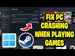 How To Fix PC Crashing When Playing Games - Step By Step