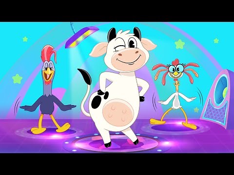 El Baile del Cuerpo 🎶 La Vaca Lola | Canciones Infantiles para Bailar y Aprender
