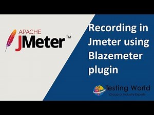 Jmeter Tutorial 3.2 - Jmeter Recording with Blazemeter plugin