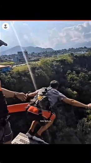 Never go bungee jumping‎‎ !!