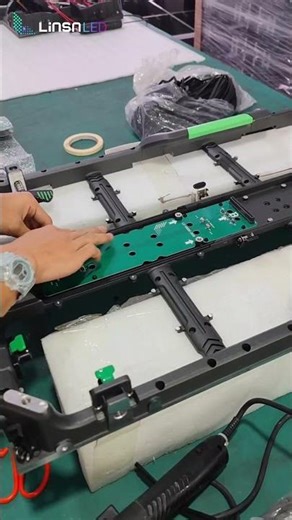 How we assemble LED cabinet perfectly and quickly? #shorts #leddisplay #led #ledscreen