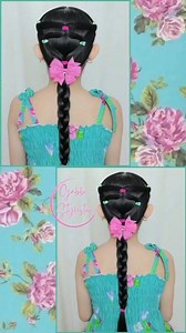 Your go-to Quick Style✨💐🩷 #hairstyleforgirls 💯👧🏻🫰 | Gabbi Stylestar