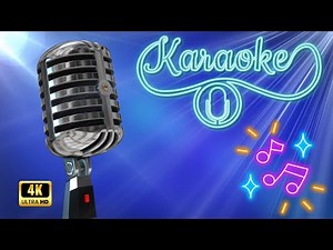 Karaoke Background Screensaver in 4K | 1 Hour Loop for Your Karaoke Party