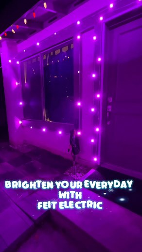 🎄Our Smart Permanent Lights make your holiday glow-up fun, colorful, and totally family-approved. Pick your own color combos or choose from festive scenes to get instant holiday magic ✨#FeitElectric #InnovationForEveryday 🎥: elise_vermillion (IG) | Feit Electric