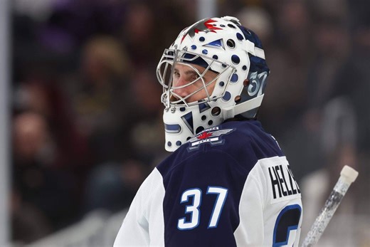 Connor Hellebuyck blasts Jets management, questions if team can build Cup contender