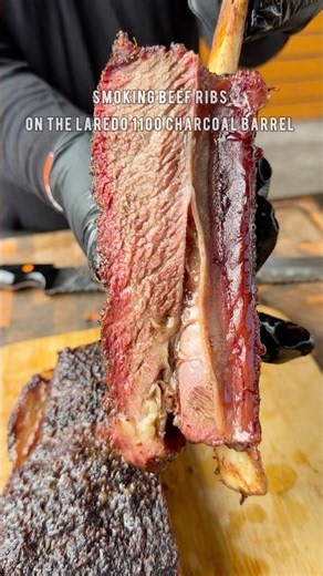How to smoke beef ribs on the @O‪@OklahomaJoesSmokers‬aredo 1100 offset smoker