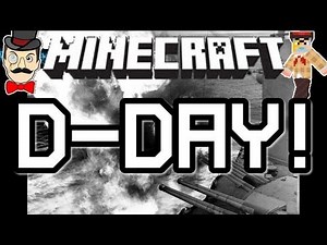 Minecraft D-DAY ! World War 2 INVASION Map !