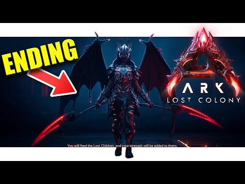 LOST COLONY boss ENDING cinematic | Ark ascended