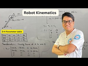 Robot Kinematics | D H parameters sum supertrick🔥#engineeringmechanics #firstyearengg