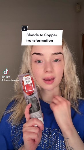 Blonde to Copper Hair Transformation with Wella Color Mask: A Stunning Change!